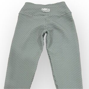 Booty By Brabants Croco Skin Leggings Frost (like new!)